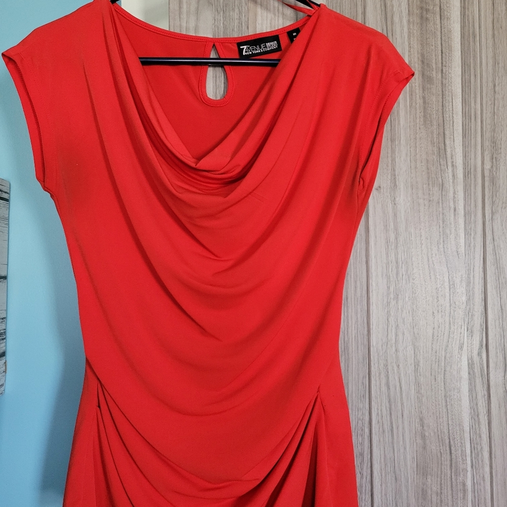 NY&Co slouch neck blouse